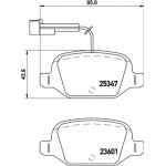 Hella Pagid Σετ τακάκια, Δισκόφρενα - 8DB 355 019-631