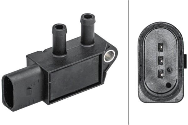 Hella Αισθητήρας, Πίεση Καυσαερίων - 6PP 009 409-161