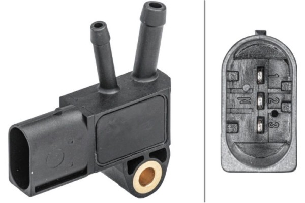 Hella Αισθητήρας, Πίεση Καυσαερίων - 6PP 009 409-171