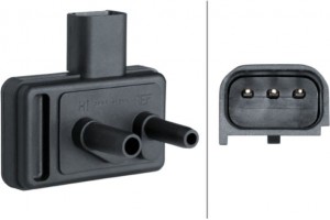 Hella Αισθητήρας, Πίεση Καυσαερίων - 6PP 009 409-431