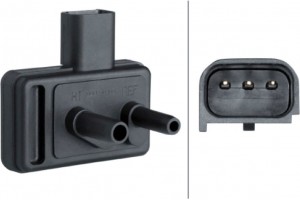 Hella Αισθητήρας, Πίεση Καυσαερίων - 6PP 009 409-431