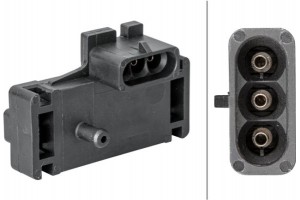 Hella Aισθητήρας, Πίεση Υπερπλήρωσης - 6PP 009 400-221