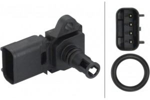 Hella Aισθητήρας, Πίεση Υπερπλήρωσης - 6PP 009 400-491