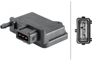 Hella Aισθητήρας, Πίεση Υπερπλήρωσης - 6PP 358 152-171