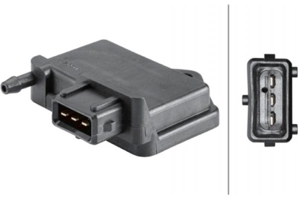 Hella Aισθητήρας, Πίεση Υπερπλήρωσης - 6PP 358 152-171