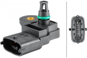 Hella Aισθητήρας, Πίεση Υπερπλήρωσης - 6PP 358 152-321