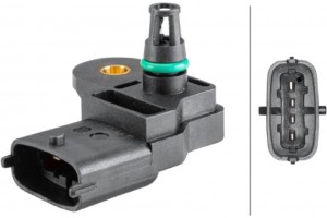 Hella Aισθητήρας, Πίεση Υπερπλήρωσης - 6PP 358 152-321