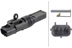 Hella Αισθητήρας στροφών, Μηχανικό Κιβώτιο Ταχυτήτων - 6PU 009 146-891