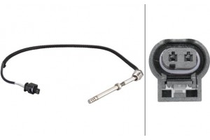 Hella Αισθητήρας, Θερμοκρασία Καυσαερίων - 6PT 010 376-121