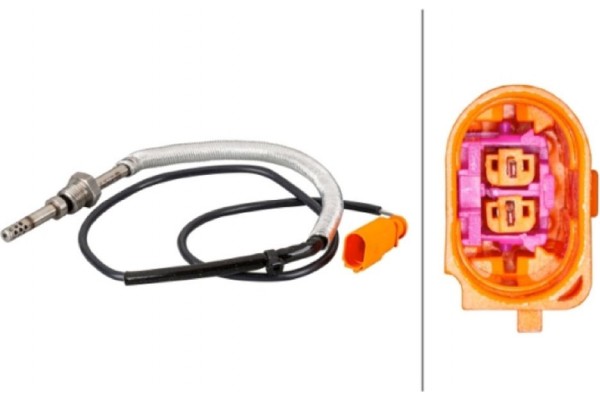 Hella Αισθητήρας, Θερμοκρασία Καυσαερίων - 6PT 010 376-211