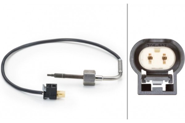 Hella Αισθητήρας, Θερμοκρασία Καυσαερίων - 6PT 014 494-011