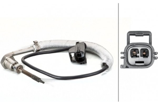 Hella Αισθητήρας, Θερμοκρασία Καυσαερίων - 6PT 014 495-111
