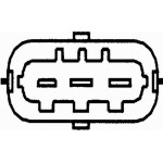 Hella Αισθητήρας, Θέση εκκεντροφ. Άξονα - 6PU 012 681-011