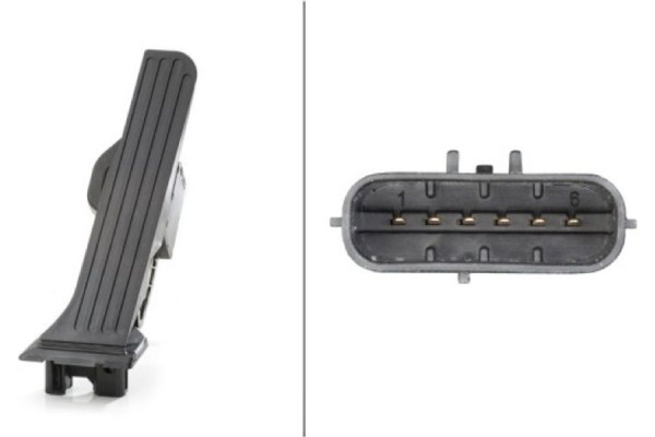 Hella Αισθητήρας, Θέση Του Πεντάλ Γκαζιού - 6PV 008 890-711