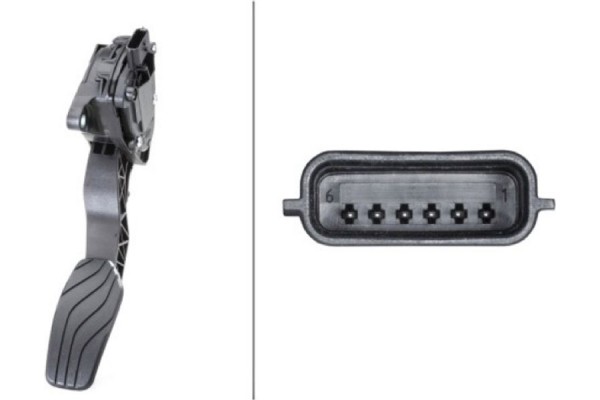 Hella Αισθητήρας, Θέση Του Πεντάλ Γκαζιού - 6PV 009 978-791