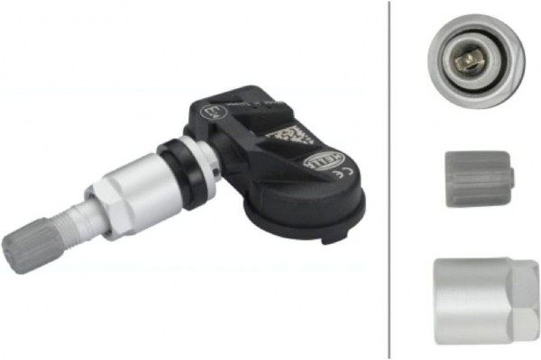 Hella Αισθητήρας τροχού, Σύστημα Ελέγχου Πίεσης Ελαστικών - 6PP 358 139-041