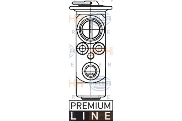 Hella Βαλβίδα εκτόνωσης, συστ. κλιματ. - 8UW 351 234-151