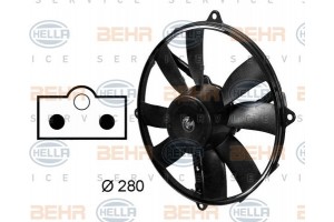 Hella Βεντιλατέρ, Συμπυκνωτής κλιματ. - 8EW 009 158-751