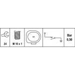 Hella Διακόπτης Πίεσης Λαδιού - 6ZL 008 280-001