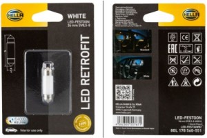 Hella Λυχνία, Εσωτερικός Φωτισμός - 8GL 178 560-551