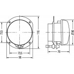 Hella Προβολέας Στροφής - 1N0 009 295-041