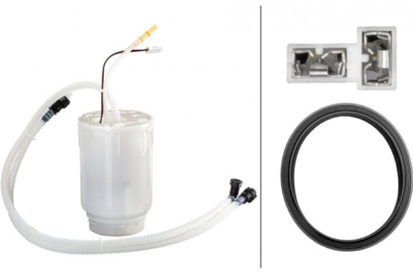 Hella Προστατ. δοχείο, Αντλία Καυσίμων - 8TF 358 106-421