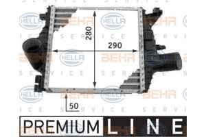 Hella Ψυγείο Αέρα Υπερπλήρωσης - 8ML 376 724-121