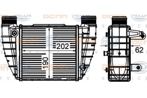 Hella Ψυγείο Αέρα Υπερπλήρωσης - 8ML 376 899-051
