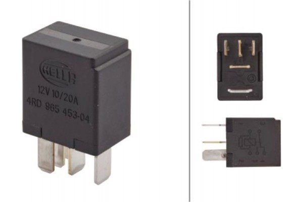 Hella Ρελέ, Διάστημα Καθαρισμού Και Πλύσης - 4RD 965 453-041