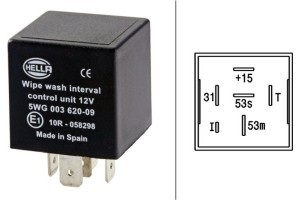 Hella Ρελέ, Διάστημα Καθαρισμού Και Πλύσης - 5WG 003 620-091