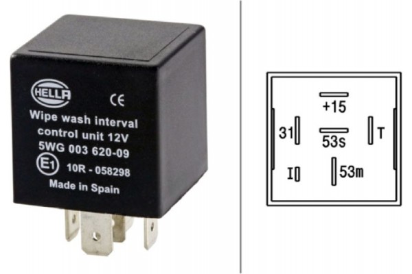 Hella Ρελέ, Διάστημα Καθαρισμού Και Πλύσης - 5WG 003 620-097