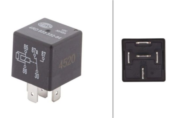 Hella Ρελέ, ενεργοπ. Κρύας Εκκίνησης - 4RD 933 332-641