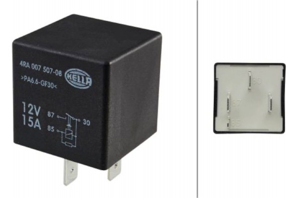Hella Ρελέ, Ρεύμα Λειτουργίας - 4RA 007 507-081