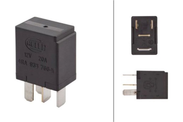 Hella Ρελέ, Ρεύμα Λειτουργίας - 4RA 933 766-111