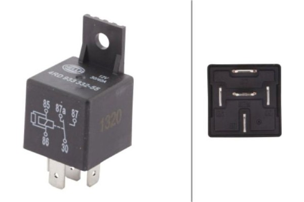 Hella Ρελέ, Ρεύμα Λειτουργίας - 4RD 933 332-551