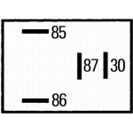 Hella Ρελέ, Ρεύμα Λειτουργίας - 4RA 933 766-111