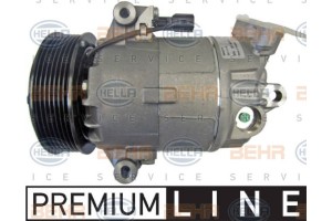 Hella Συμπιεστής, συστ. Κλιματισμού - 8FK 351 340-341