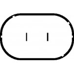 Hella Θερμικός διακόπτης, Βεντιλατέρ Ψυγείου - 6ZT 007 808-011