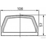 HERTH+BUSS Elparts Φωτισμός Πινακίδας Κυκλοφορίας - 84750018
