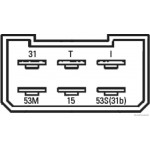 HERTH+BUSS Elparts Ρελέ, Διάστημα Καθαρισμού Και Πλύσης - 75614303