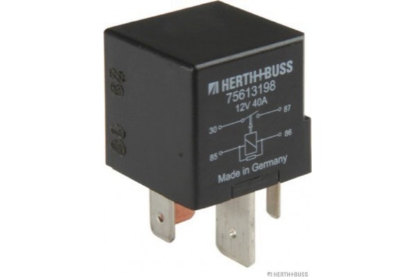 HERTH+BUSS Elparts Ρελέ, Ρεύμα Λειτουργίας - 75613198