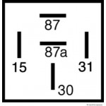 HERTH+BUSS Elparts Ρελέ, Θέρμανση Πίσω Παρμπρίζ - 75898211