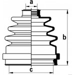 HERTH+BUSS Jakoparts Σετ φούσκες, Άξονας μετ. κίν. - J2861014