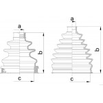 HERTH+BUSS Jakoparts Σετ φούσκες, Άξονας μετ. κίν. - J2862032