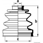 HERTH+BUSS Jakoparts Σετ φούσκες, Άξονας μετ. κίν. - J2863004