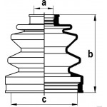 HERTH+BUSS Jakoparts Σετ φούσκες, Άξονας μετ. κίν. - J2863004