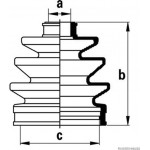 HERTH+BUSS Jakoparts Σετ φούσκες, Άξονας μετ. κίν. - J2867009