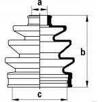 HERTH+BUSS Jakoparts Σετ φούσκες, Άξονας μετ. κίν. - J2867009