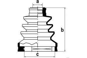HERTH+BUSS Jakoparts Σετ φούσκες, Άξονας μετ. κίν. - J2881000