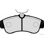 HERTH+BUSS Jakoparts Σετ τακάκια, Δισκόφρενα - J3601051